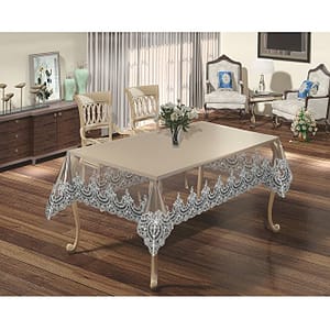 Silikon Danteli Masa Örtsü