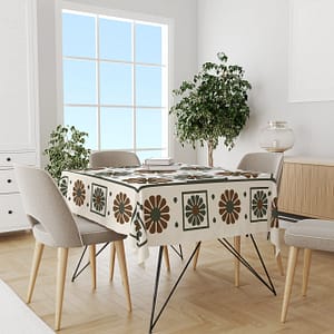 Günlük Dertsiz Leke Tutmaz Pratik Masa Örtüsü