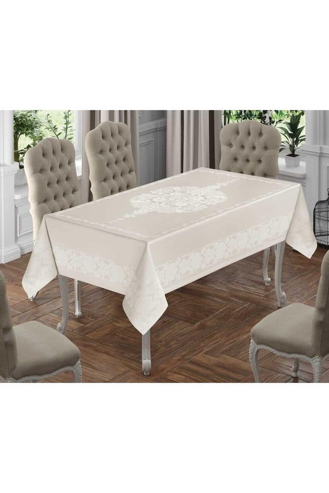 Leke Tutmaz Su Geçirmez Masa Örtüsü - Görsel 5